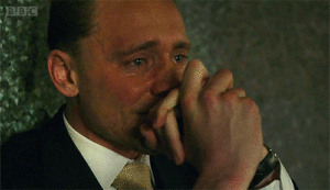 Tom Hiddleston exam season