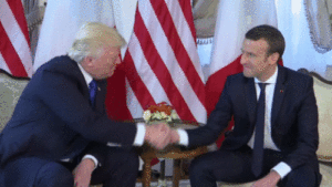 handshake trump