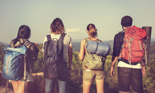 young people travel