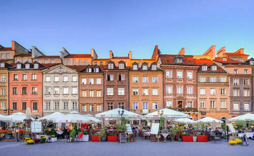 warsaw summer holidays