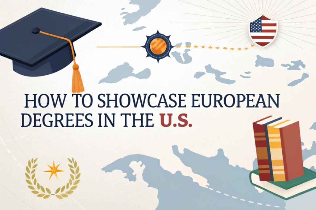 education how to showcase european degrees in the