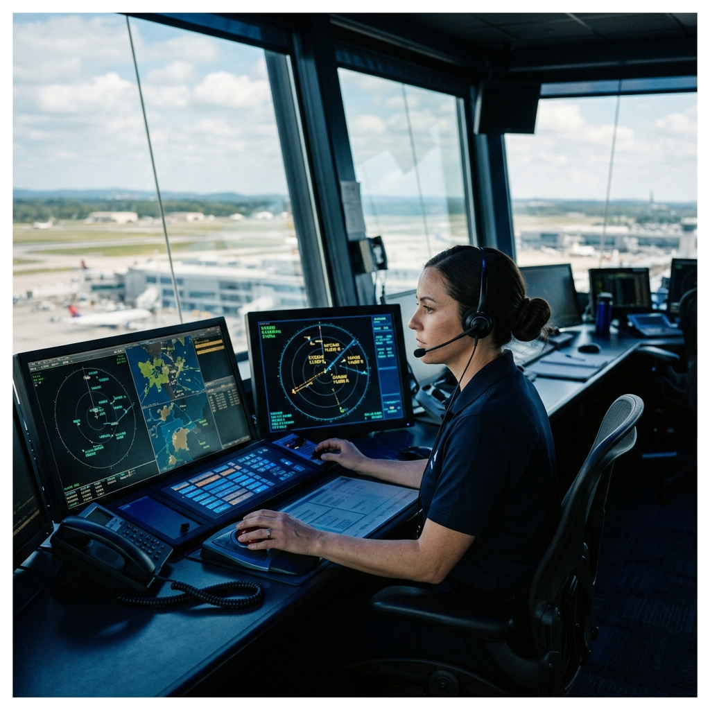 Air traffic controller salary