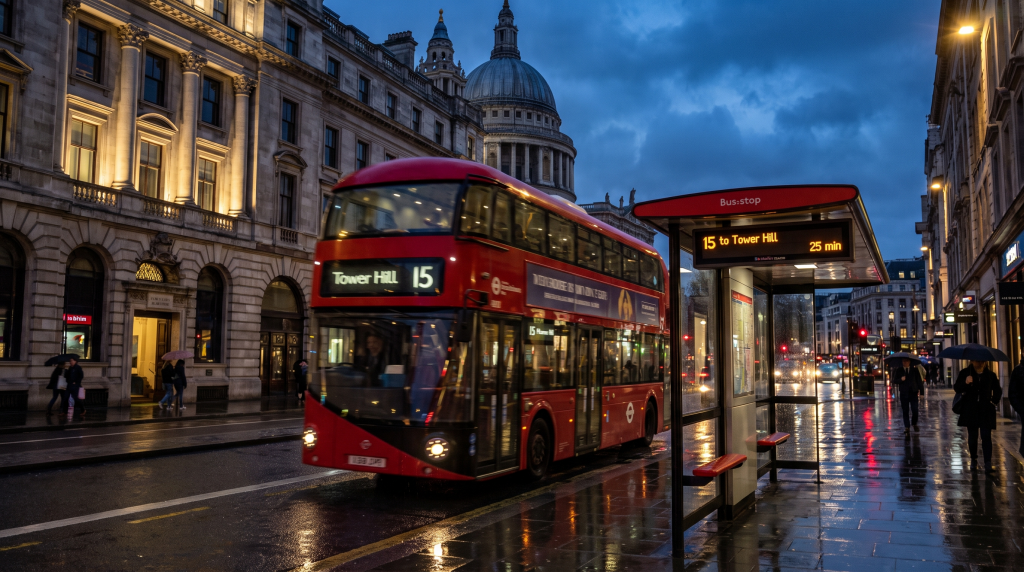 London night bus route