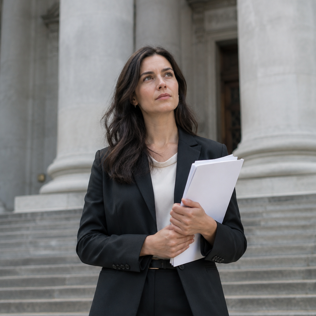 Graduate outside government building comparing Civil Service Fast Stream vs PwC graduate scheme