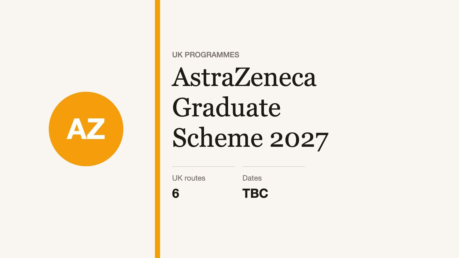 AstraZeneca graduate scheme 2027: UK programmes and how to apply
