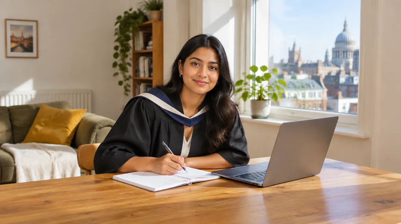Graduate researching the Google graduate scheme 2026/27 on a laptop