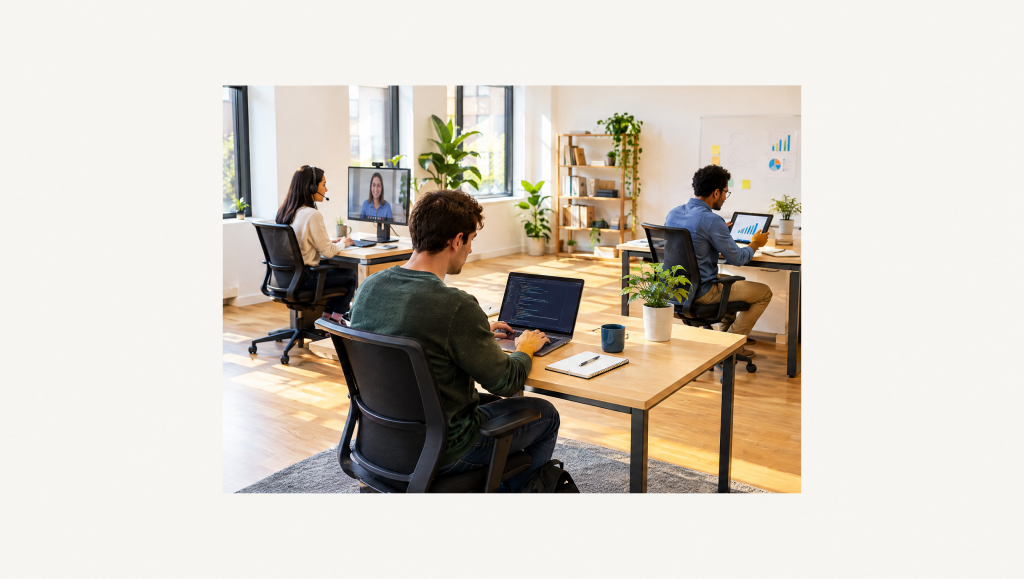 Graduates working across engineering, product and sales roles at Microsoft