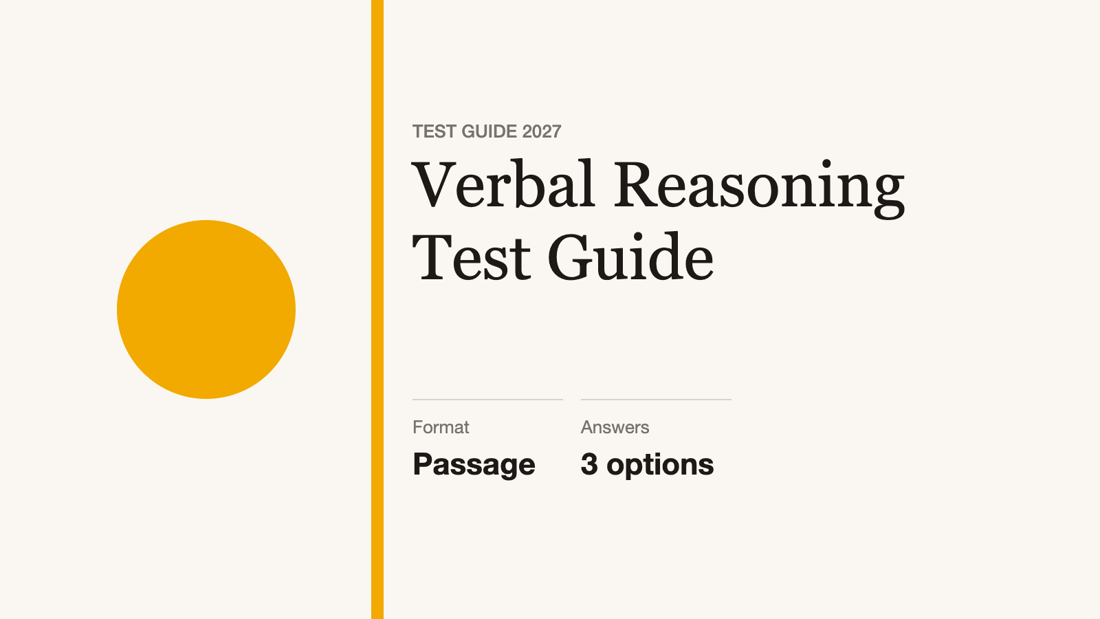 Verbal reasoning test guide for UK graduate jobs