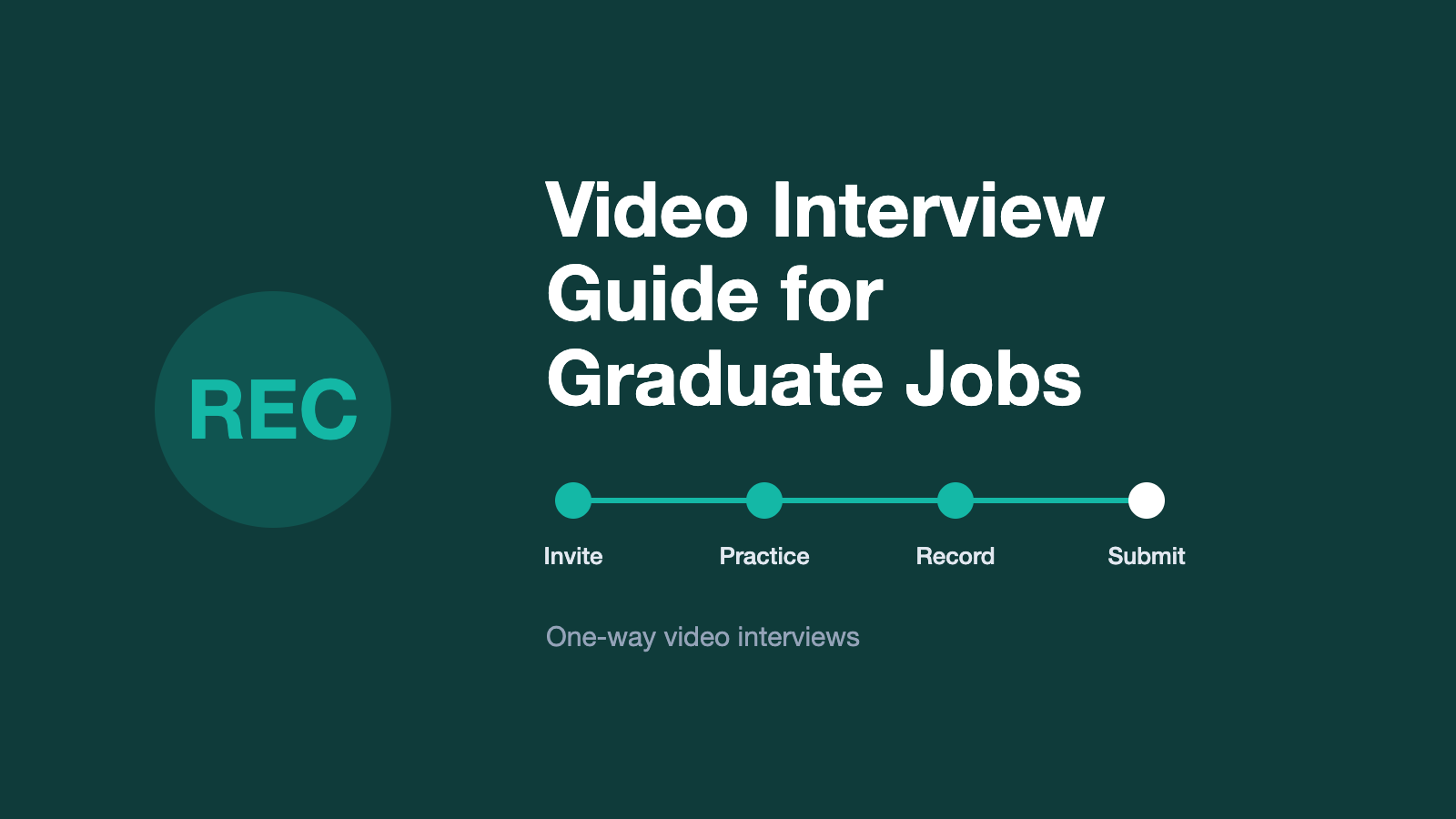 Video interview guide for graduate jobs: invite, practice, record, submit